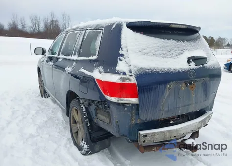 2012 Toyota Highlander Limited V6 из США, поврежденный, VIN 5TDDK3EH7CS135943